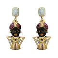 Carlo Zini  Venetian mori earrings